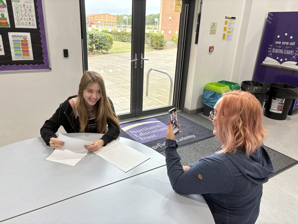 The Grangefield Academy celebrates GCSE results